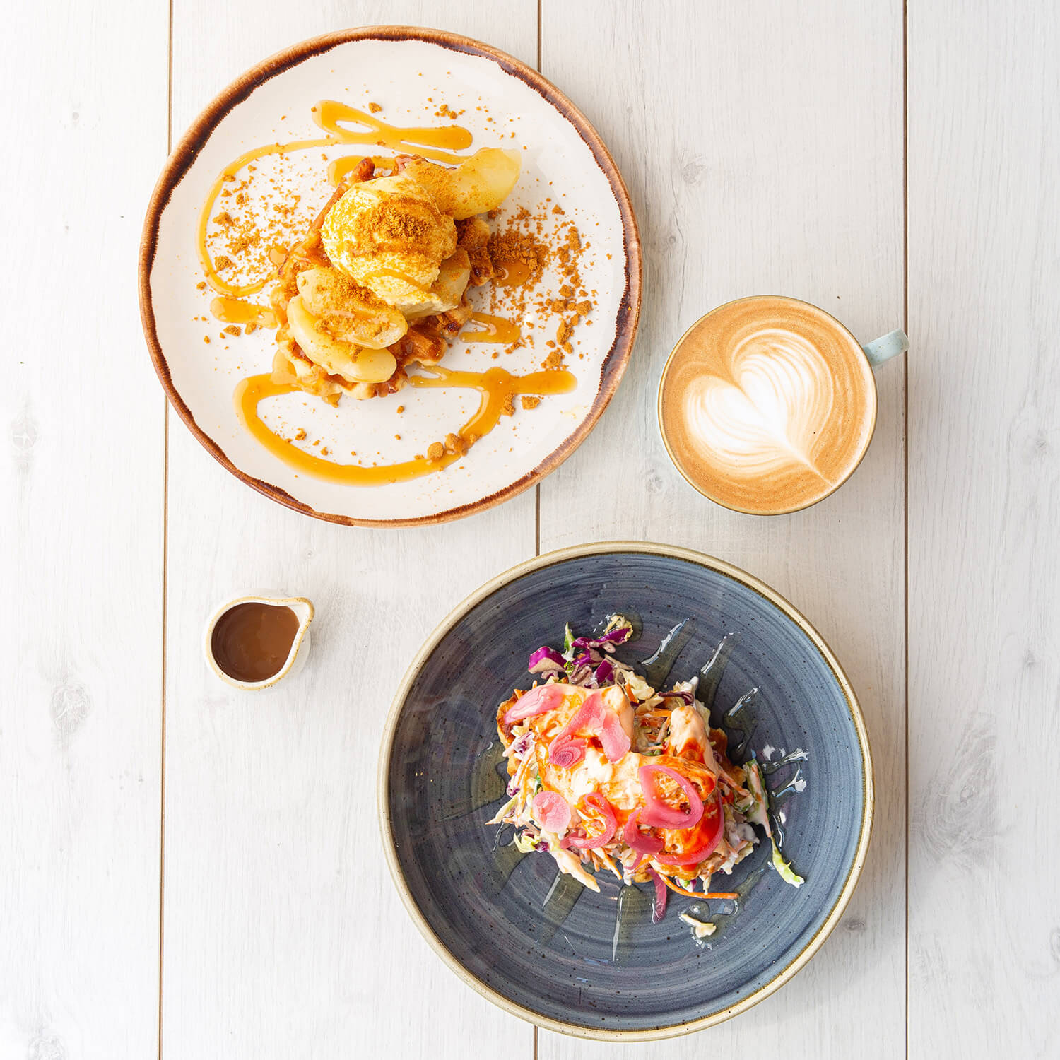 Waffles are back at Jamaica Blue, better than before